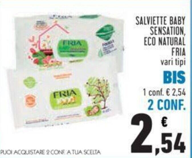 FRIA Salviette Intime Eco Natural Fresche - Confezione Da 12 Salviette - Foto 5