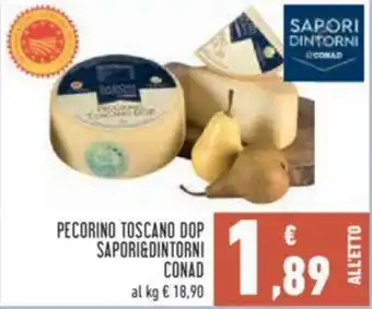 Conad PECORINO TOSCANO DOP SAPORI&DINTORNI CONAD offerta