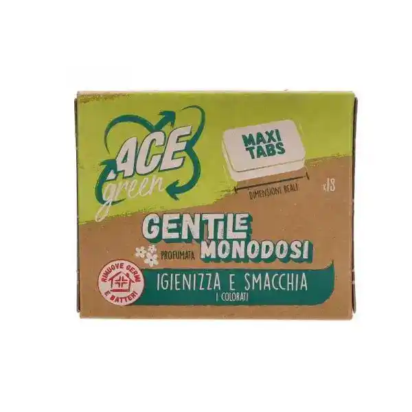 Candeggina gentile monodose ace green 18 tabs offerta di Franzy's