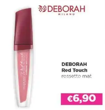 Acqua & Sapone DEBORAH Red Touch rossetto mat offerta