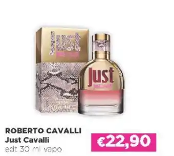 Acqua & Sapone ROBERTO CAVALLI Just Cavalli edt 30 ml vapo offerta