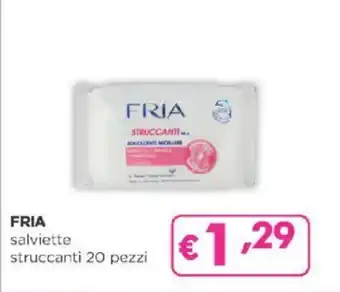 Acqua & Sapone FRIA salviette struccanti 20 pezzi offerta