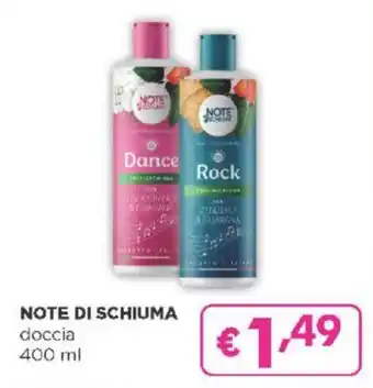 Acqua & Sapone NOTE DI SCHIUMA doccia 400 ml offerta