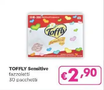 Acqua & Sapone TOFFLY Sensitive fazzoletti 30 pacchetti offerta