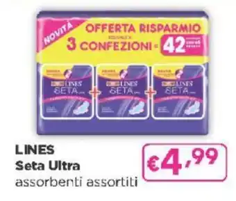 Acqua & Sapone LINES Seta Ultra assorbenti assortiti offerta