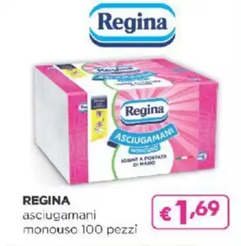 Acqua & Sapone REGINA asciugamani monouso 100 pezzi offerta