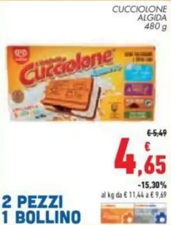 Conad City CUCCIOLONE ALGIDA 480 g offerta