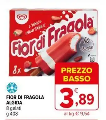 Iperal FIOR DI FRAGOLA ALGIDA 8 gelati g 408 offerta