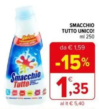 Iperal SMACCHIO TUTTO UNICO! ml 250 offerta