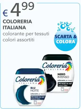 Acqua & Sapone COLORERIA ITALIANA colorante per tessuti colori assortiti offerta