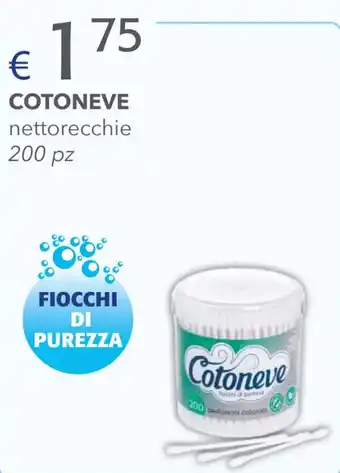 Acqua & Sapone COTONEVE nettorecchie 200 pz offerta