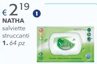 Acqua & Sapone NATHA salviette struccanti 1.64 pz offerta