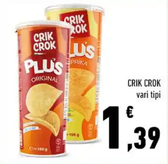 Conad CRIK CROK vari tipi offerta