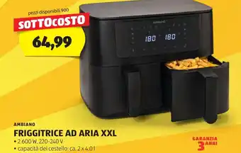 ALDI AMBIANO FRIGGITRICE AD ARIA XXL offerta