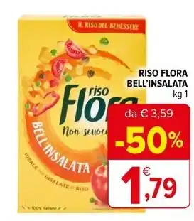 Iperal RISO FLORA BELL'INSALATA kg 1 offerta