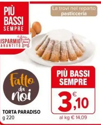 Iperal TORTA PARADISO offerta