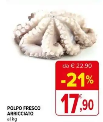 Iperal POLPO FRESCO ARRICCIATO offerta