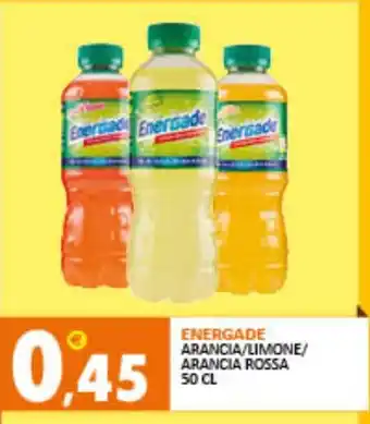 Rosa Cash ENERGADE ARANCIA/LIMONE/ ARANCIA ROSSA 50 CL offerta