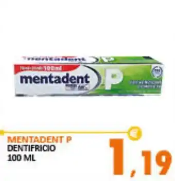 MENTADENT P DENTIFRICIO 100 ML