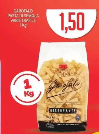 Supermercati Piccolo GAROFALO PASTA DI SEMOLA VARIE TRAFILE 1Kg offerta