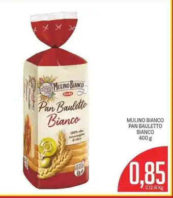 Supermercati Piccolo MULINO BIANCO PAN BAULETTO BIANCO 400 g offerta