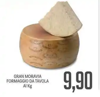 Supermercati Piccolo GRAN MORAVIA FORMAGGIO DA TAVOLA offerta