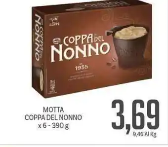 Supermercati Piccolo MOTTA COPPA DEL NONNO x6-390g offerta