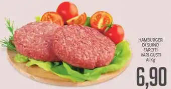 Supermercati Piccolo HAMBURGER DI SUINO FARCITI VARI GUSTI offerta