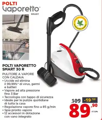 Comet Polti Vaporetto Smart 30 R offerta