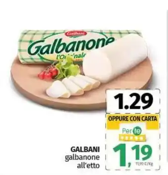 Pam GALBANI galbanone all'etto offerta