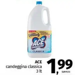 Pam ACE candeggina classica 3 lt offerta