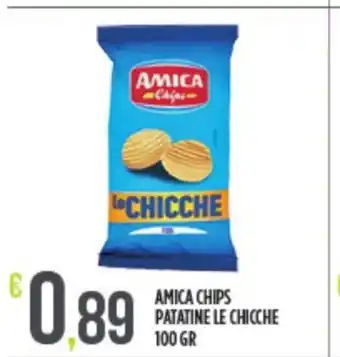 Euroesse AMICA CHIPS PATATINE LE CHICCHE 100 GR offerta