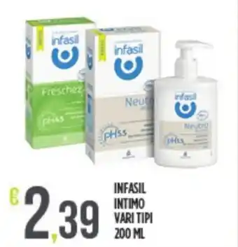 Euroesse INFASIL INTIMO VARI TIPI 200 ML offerta