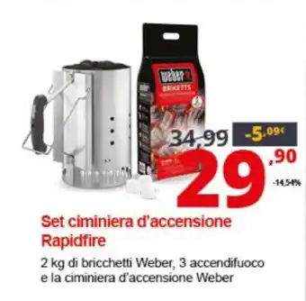 Set ciminiera d'accensione Rapidfire