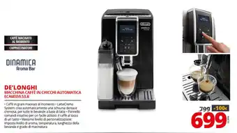 Comet De'Longhi Macchina Caffè in Chicchi Automatica ECAM359.53.B offerta