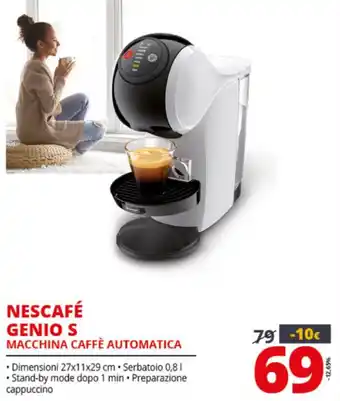 Comet Nescafé Genio S Macchina Caffè Automatica offerta