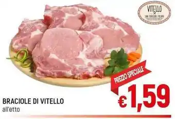 A&O BRACIOLE DI VITELLO all'etto offerta