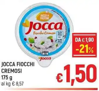 A&O JOCCA FIOCCHI CREMOSI 175 g offerta