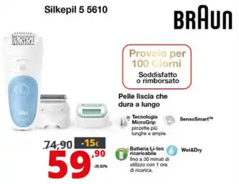 Comet Braun Silk-épil 5 5610 offerta