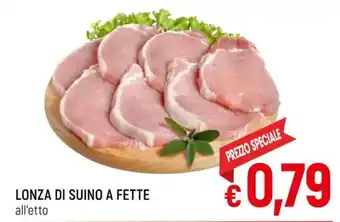 Famila Market LONZA DI SUINO A FETTE offerta