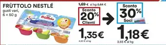 Coop FRUTTOLO NESTLÉ gusti vari offerta