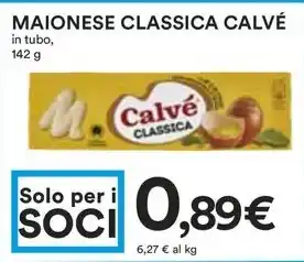 Coop MAIONESE CLASSICA CALVÉ offerta