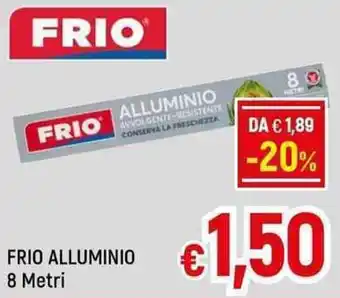 A&O FRIO ALLUMINIO 8 Metri offerta