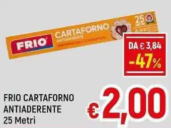 A&O FRIO CARTAFORNO ANTIADERENTE 25 Metri offerta