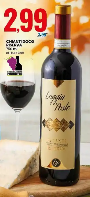 Eurospin Chianti DOCG Riserva 750ml offerta