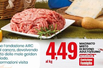 Eurospin Macinato Misto di Bovino Adulto/Suino offerta