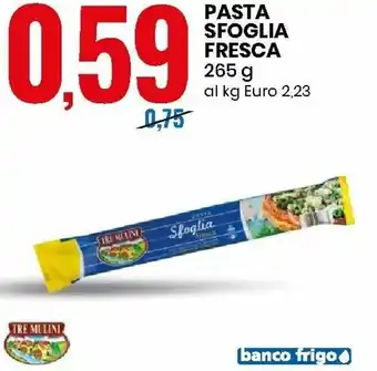 Eurospin Pasta Sfoglia Fresca 265g offerta