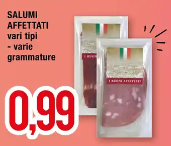 Hardis SALUMI AFFETTATI vari tipi - varie grammature offerta