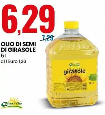 Eurospin Olio di Semi di Girasole 5l offerta