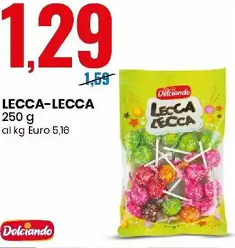 Eurospin Dolciando Lecca-Lecca 250g offerta